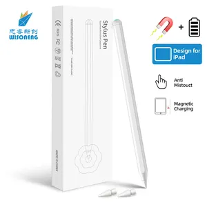 2023 Manufacturer Wireless Magnetic charging active capacitive stylus pen for apple iPad tablet with custom logo