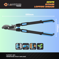 Cisailles de taille professionnelles robustes 551076 avec poignée ergonomique en aluminium pour branches d'arbres, outil de jardinage, fournisseur OEM