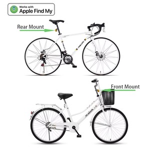 Venta caliente Anti-lost Bicycle Locator Bike Reflector trasero Tija de sillín para Air Tag Gps Tracker Bike Holder con Find My Device - Product Image 4