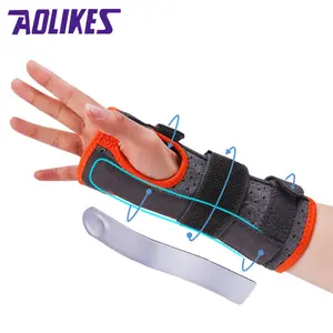 Aolikes สนับสนุนข้อมือ 2024 ผลิตภัณฑ์ใหม่วงออกกําลังกายโลโก้ที่กําหนดเองป้องกันข้อมือ