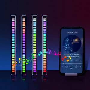 New RGB <span class=keywords><strong>LED</strong></span> ánh sáng điều khiển âm thanh Pick up nhịp điệu điều khiển âm thanh Pick up nhịp điệu ánh sáng chơi Game <span class=keywords><strong>Led</strong></span> cho 16 32-bit RGB âm nhạc ánh sáng - Product Image 5