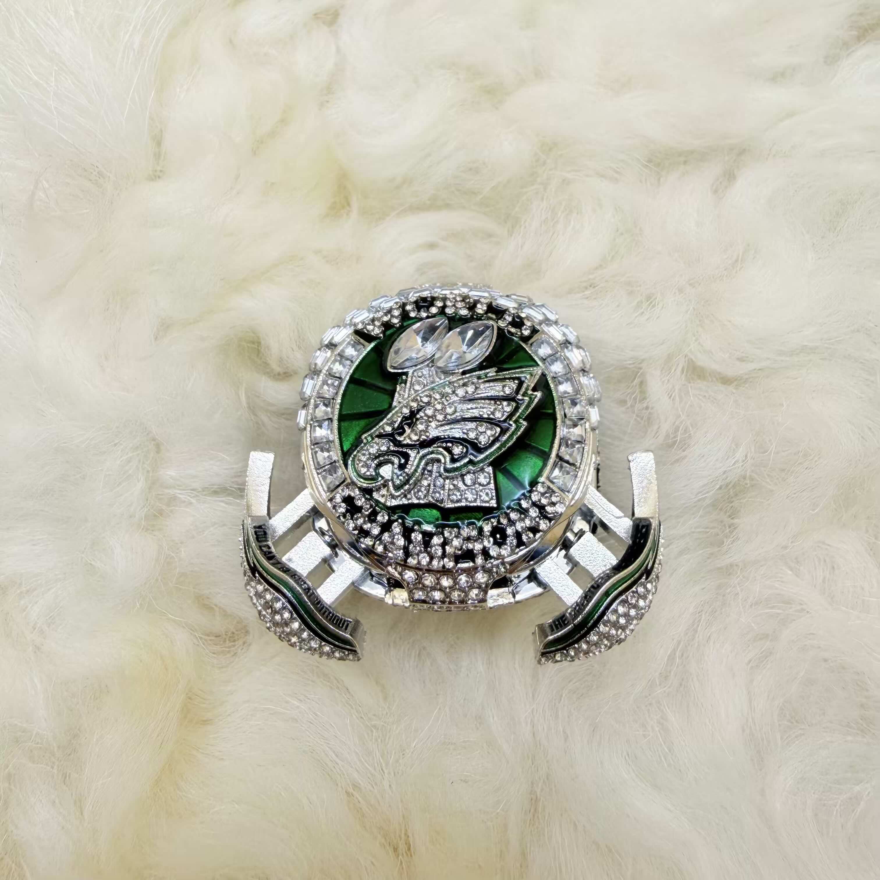 Bague aigles en argent