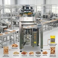 Automatische multihead weger vffs verpakkingsmachine droog fruit en gemengde noten vulmachine