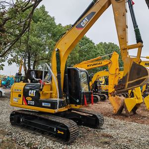 Caterpillar usado para excavadora de orugas mediana 312D con motor y bomba de 12 toneladas probado e inspeccionado stock oferta barata - Product Image 1
