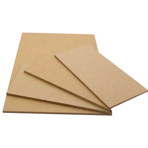 Ucuz fiyat 3mm 6mm 9mm 12mm 15mm 18mm düz ham HDF MDF kurulu - Product Image 3