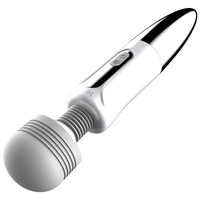 Vibrateur baguette AV mini puissant à 8 modes et 20 vitesses, vibromasseur érotique pour le clitoris féminin