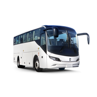 Autocar de tourisme 100% électrique écologique de 9 mètres, bus électrique stable pour le transport en ville et interurbain