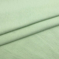 Flanelle blanche 100% coton brossée un/double face pour ensembles de literie de bébé ou tissu médical