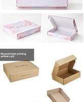 Boîte d'expédition et d'envoi en carton ondulé rigide gaufré, fabriquée en matériaux recyclés écologiques, avec logo, pour chaussettes en fourrure, par une usine OEM ODM.