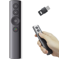 Peralatan Pendidikan Nirkabel Presentasi PowerPoint Clicker dengan Flash Disk