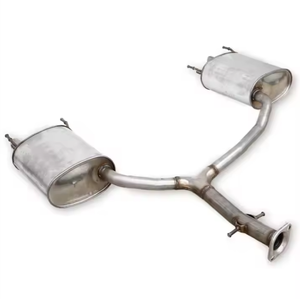 Silenciador de Escape de Acero Inoxidable para Crown 2.5L 3.0L 2006-2016 Mark X, Puntas de Escape Traseras Dobles, 1.5mm de Grosor, Acabado Liso - Product Image 6