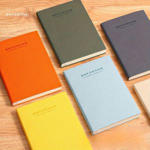 Customizable A5 Softcover PU <b>Leather</b> <b>Notebook</b> with Thread Sewing Perfect Binding Thick Durable Paper Personalized Gift Journals - Product Image 1