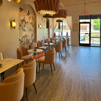 Meubles de restaurant sur mesure, meubles modernes et élégants, banquette verte pour café, restaurant, canapé pour cabines de restaurant