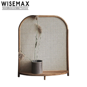 Paravento in Legno Massello WISEMAX, Stile Cinese Moderno, per Veranda, Salotto, Camera da Letto - Product Image 2