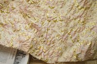 Nouvelle robe à fleurs pour femmes Tissu brocart jacquard