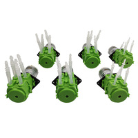 Pompe péristaltique à double tête modèle G328D 12V/24V, petite unité de pompage de laboratoire, résistante à la corrosion, automatique, double canal