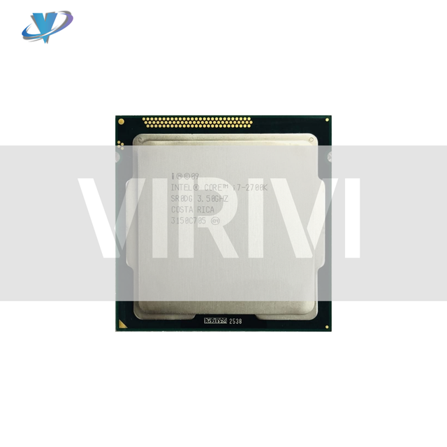 I7-2700K Processor 4 Cores 3.50GHz LGA 1155 8MB Cache 95W TDP Desktop 64-Bit