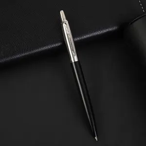 Penna Jotter lusso di alta qualità in acciaio inossidabile Logo personalizzato Click penna a sfera regalo promozionale Parker Jotter penne a sfera classiche