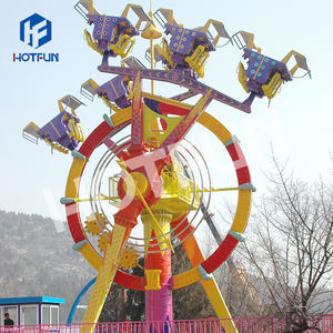 Équipement de sensations fortes en plein air de haute qualité Carnival Ride avec Paniclock pour les parcs d'attractions Centres commerciaux Vente de matériel en fibre de verre - Product Image 2