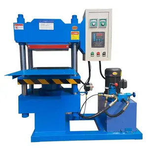 Hydraulic Flat Plate Press Vulcanizer 80t Rubber Vulcanization Machine For Belt Joint Of Canvas