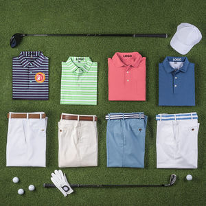 T-shirt polo de vêtements de golf vintage doux et performants de haute qualité à séchage rapide et de luxe avec logo personnalisé - Product Image 4