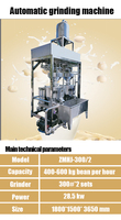 Machines de traitement de produits de soja de broyeur de lait de soja multifonction automatique commercial