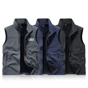 Chalecos de Hombre de Lujo y Alta Calidad, Deportivos, para Exteriores, Invierno, Cuello Alto, Resistentes al Viento, para Trabajo, Pesca, Caza, con Logotipo Personalizado - Product Image 3