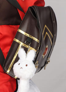 Juego <span class=keywords><strong>Genshin</strong></span> <span class=keywords><strong>Impact</strong></span> <span class=keywords><strong>Klee</strong></span> <span class=keywords><strong>Cosplay</strong></span> disfraz peluca con sombrero conjunto completo lindo vestido Loli <span class=keywords><strong>Genshin</strong></span> <span class=keywords><strong>Klee</strong></span> mochila bolsa - Product Image 6