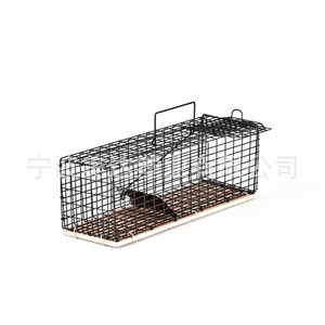 Trampa para Ratones Vivos de Acero Inoxidable Meida, Trampa Rectangular Portátil para Control de Animales Roedores - Product Image 3