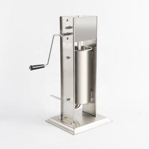 Machine à farcir les saucisses industrielle de 12 L, type vertical manuel, construction robuste, idéale pour la <span class=keywords><strong>boucherie</strong></span> gastronomique et les petites usines alimentaires - Product Image 3