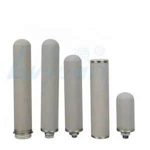 Doe/Draad/Klem/222/226 Aansluiting Sinter Poreuze Titanium Staaf Water Filter Voor Cartridge Element 10 /20/30/40 Inch