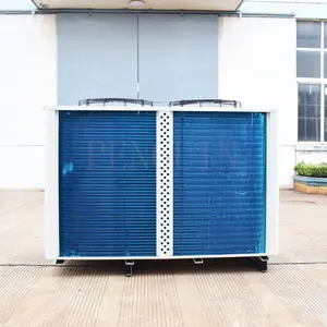 Vendita calda 20HP refrigerazione Scroll compressore raffreddato ad aria tipo di scatola unità di condensazione frigorifero unità di scorrimento per cella frigorifera