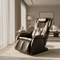 Fauteuil de massage de luxe corps entier, double point fixe, pétrissage profond, zéro gravité, style canapé, coussin à ressorts, chauffage lombaire, vente en gros OEM