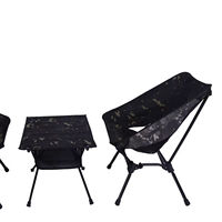 Chaise lune en aluminium, capacité 120 kg, tissu PU 600D imperméable, pliable, pour camping, pêche, extérieur, portable, OEM