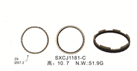 Conception d'anneau de synchronisation de transmission OEM ME535994 de haute qualité pour MITSUBISHI
