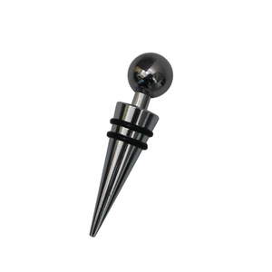 Zinc Alloy Wine Stopper 6 Mil Round Head <b>Sealing</b> Bottle Plug <b>Simple</b> Style - Product Image 3