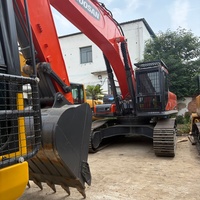 Excavadora Usada de Alta Calidad, Doosan DX380 de 38 Toneladas, Modelo DX380LC-9C, con Motor, Caja de Cambios y Bomba de Engranajes