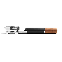 Porte-filtre à café sans fond CNC Lay-Flat 51mm 54mm 58mm pour machine à expresso DeLonghi Breville E61, accessoires et outils de barista