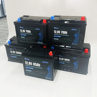 Batterie de démarrage au lithium 12V 90Ah pour véhicule tout-terrain avec affichage de puissance 1100CCA à décharge élevée, fournisseur OEM