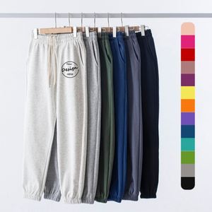 Wholesale Heavyweight Jogger Pants Winter High Quality Fleece Thick Printed Casual Bunch Foot Custom Men's <b>Oversized</b> <b>Sweatpants</b> - Product Image 2