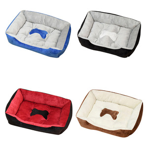 Lit pour animaux de compagnie de luxe, personnalisé, lavable, résistant aux morsures, écologique, pour chiens et chats - Product Image 2