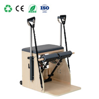 Chaise Wunda de Pilates en bois d'érable Formfit, portable et réglable, équipement de remodelage corporel complet, correcteur silencieux pour la rééducation de la colonne vertébrale