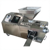 Machine à fabriquer de l'huile de noix de coco et de graines de moringa VIC-F3D avec modulateur de fréquence