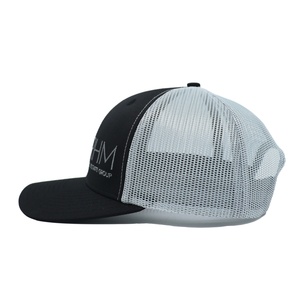 Gorra Trucker de Béisbol Negra de 6 Paneles con Malla y Bordado, Diseño Deportivo con Logotipo 3D para Actividades al Aire Libre como Ciclismo, Imagen Formal - Product Image 3