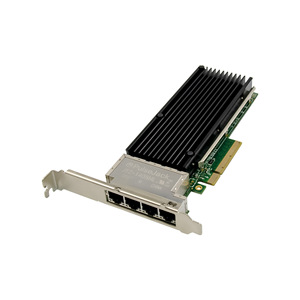 Carte réseau serveur Speed Bridge X710 T4 PCIe x8 Quad 10G RJ45 10 Gigabit - Product Image 1