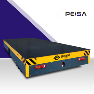 Gerobak Transfer Datar Bertenaga Baterai Beban Maksimum 4 Ton dengan Kemudi Semua Roda - Product Image 5