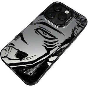 Graffiti visage <span class=keywords><strong>Photo</strong></span> impression plaqué argent clé TPU PC étui de téléphone portable pour <span class=keywords><strong>Iphone</strong></span> 8 X Xr Xs 11 <span class=keywords><strong>12</strong></span> 13 14 15 16 17 Pro Max - Product Image 4