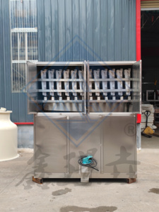 Máquina de Hielo Comercial de 2T, 3T, 4T, 5T y 10T, Cubos/Hojuelas/Tubos/Bloques, Gran Capacidad, Acero Inoxidable de Grado Alimenticio, con Certificación CE - Product Image 2