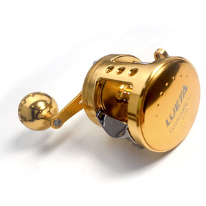 Carrete <span class=keywords><strong>de</strong></span> Pesca <span class=keywords><strong>de</strong></span> Tambor <span class=keywords><strong>de</strong></span> Aleación Completa para Pesca en Mar y Embarcaciones, Ligero, <span class=keywords><strong>de</strong></span> Largo Alcance, para Jigging y Trolling, <span class=keywords><strong>de</strong></span> Agitación Lenta, para Uso con Mano Izquierda - Product Image 1