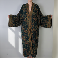 Abaya en pashmina faite à la main, de haute qualité, longue, douce et élégante, robe d'été/printemps pour femmes musulmanes, taille unique